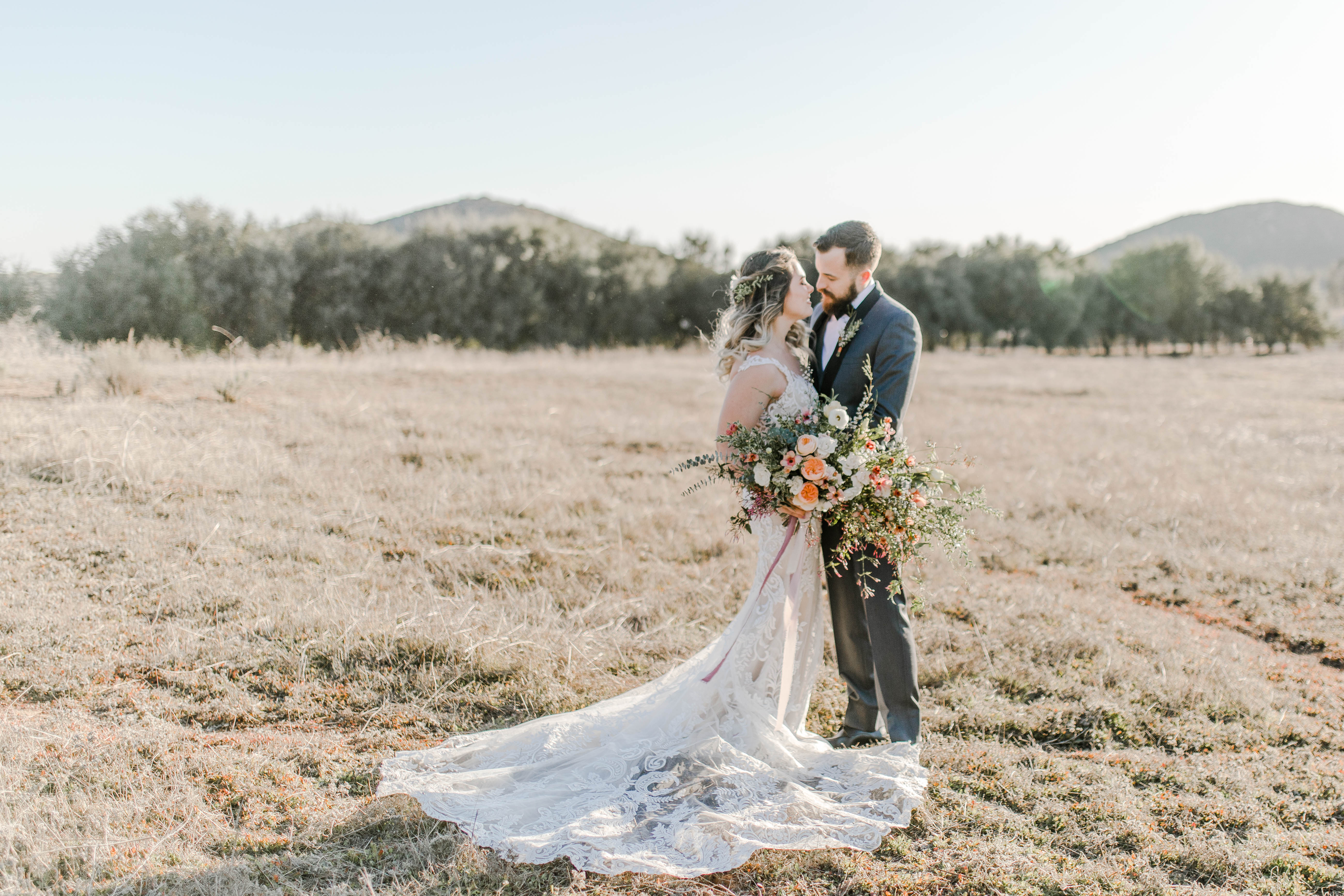 Iron Mountain Commercial Bridal Shoot | San Diego Wedding Photography by Bree and Stephen - San Diego Wedding Photography - Southern California Weddings