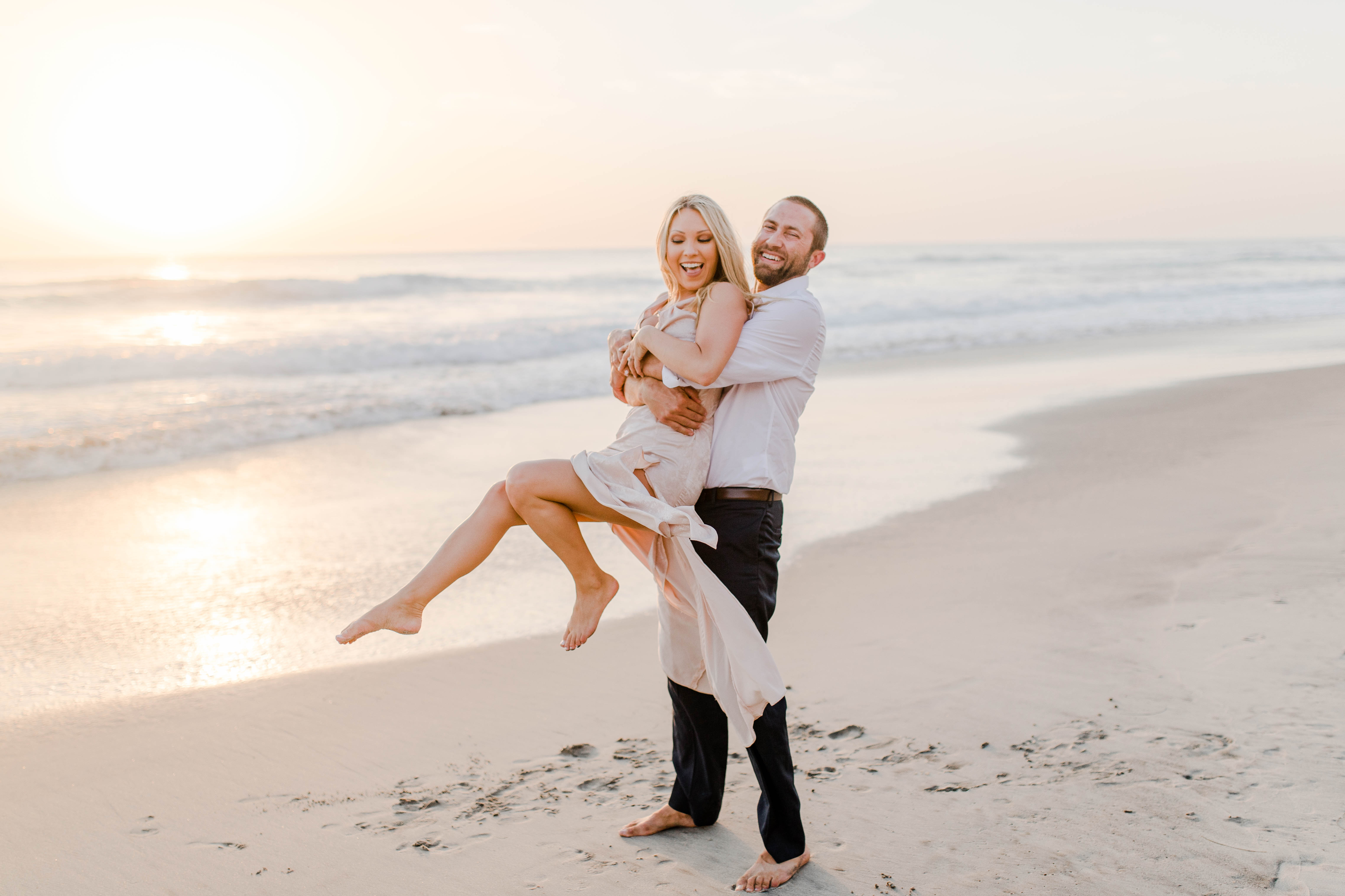 Blacks Beach Engagement Session by Bree and Stephen Photography - San Diego Wedding Photography by Bree and Stephen Photography - Torrey Pines Engagement